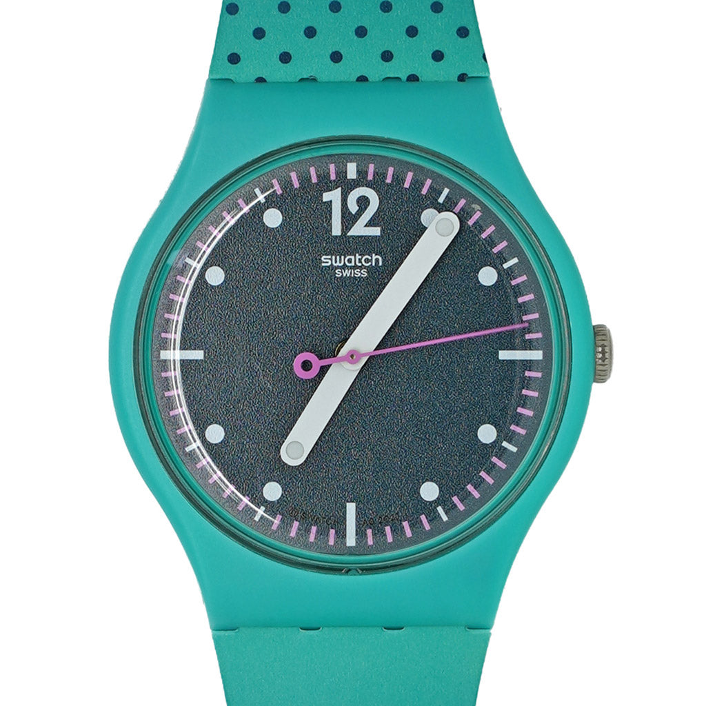 Swatch New Gent Biosourced GREEN BACKSIDE WAVE SO29G108