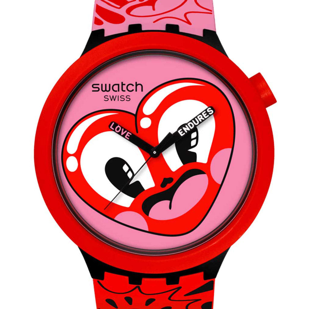 Swatch Big Bold Biosourced Hatties Heart SB05Z103