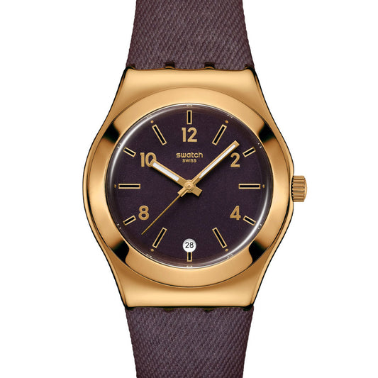 Swatch Irony Medium Heart of Burgundy YLG413