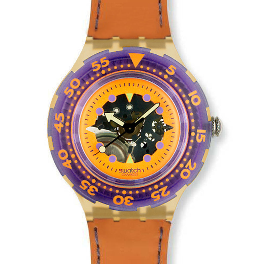 Swatch Scuba 200 HYPOCAMPUS - ORANGE