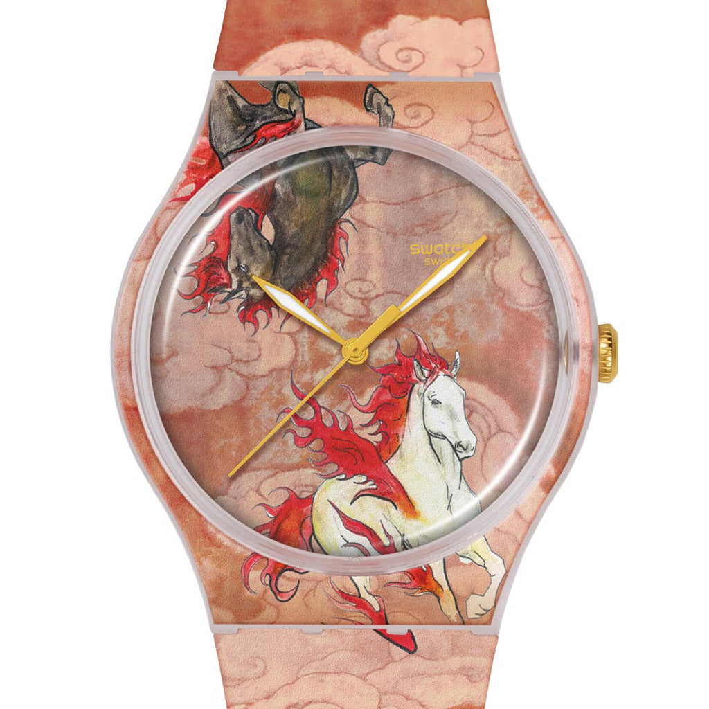 Swatch New Gent Special RIDING THE CLOUDS SUOZ369