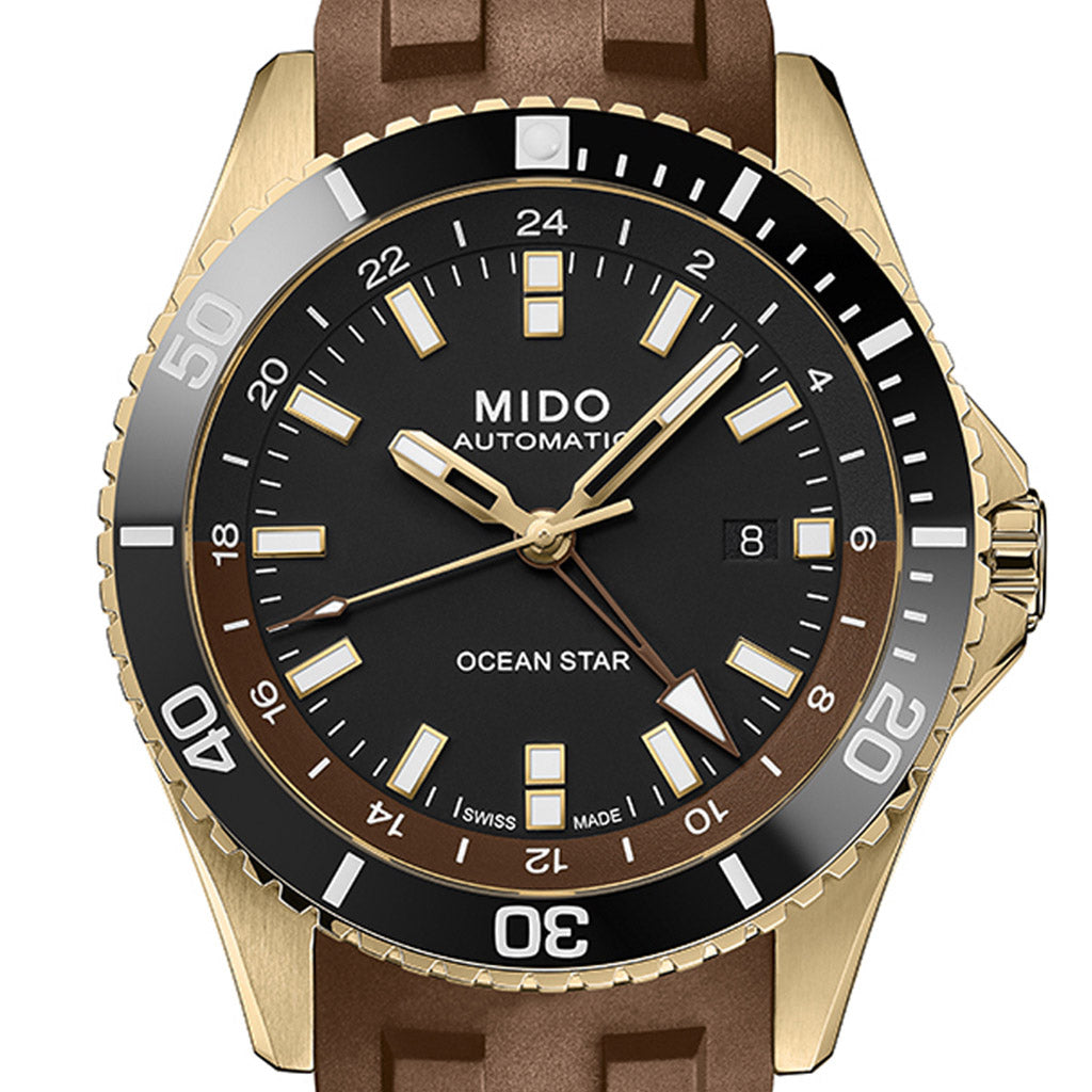 Mido Ocean Star GMT Brown M0266293729100