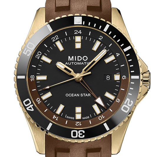 Mido Ocean Star GMT Brown M0266293729100