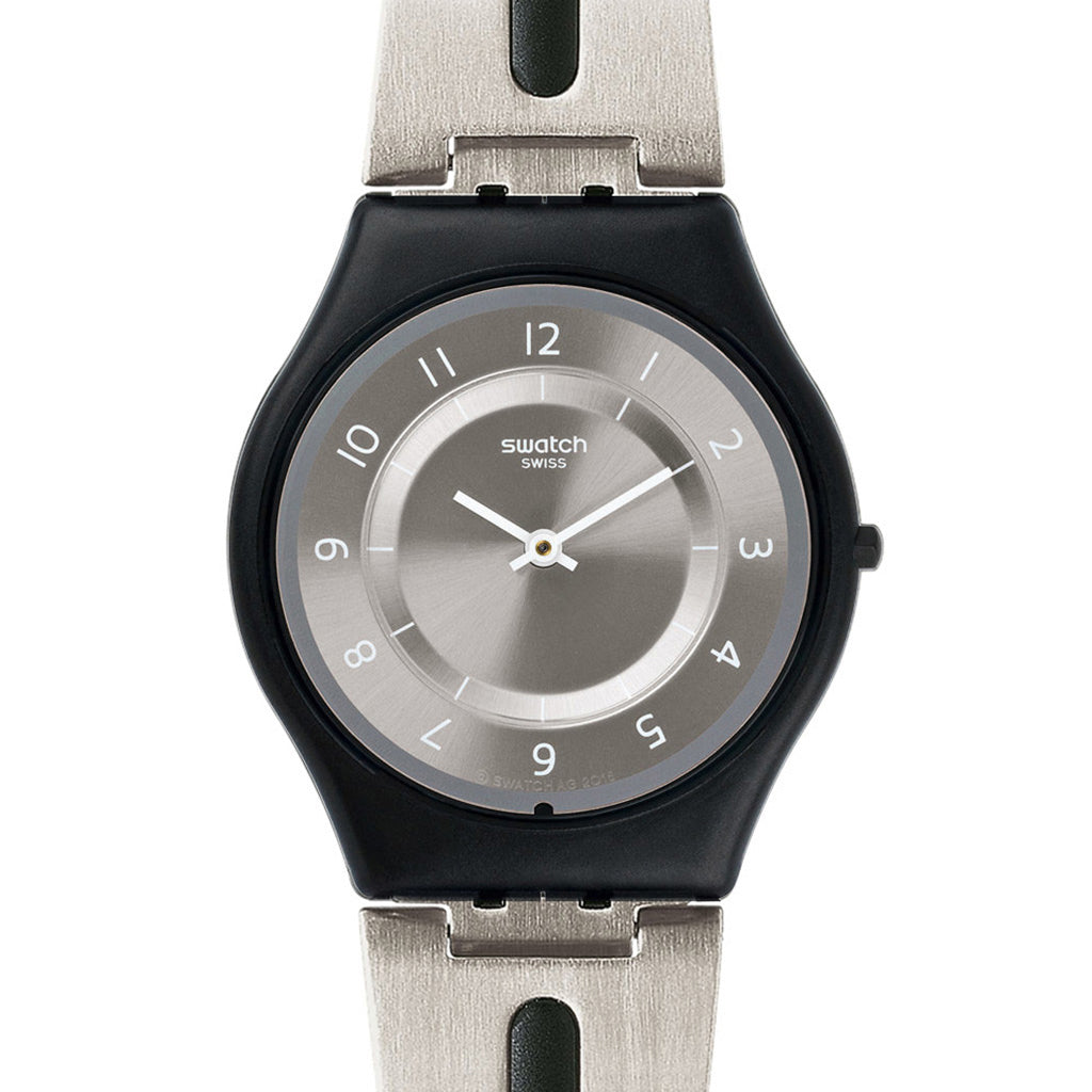 Swatch Skin MY SILVER BLACK METAL SFB145G