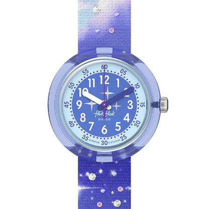Flik Flak Kinderuhr Mystic Clouds ZFPNP158