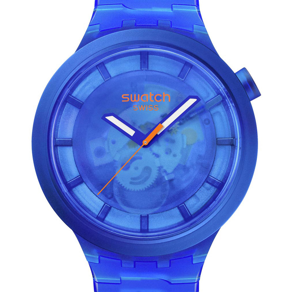 Swatch Big Bold Biosourced Navy Joy SB05N116