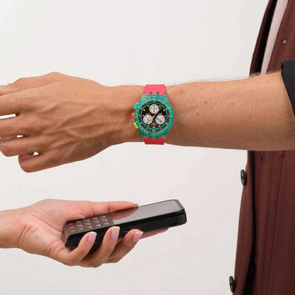 NEON EMERALD CHRONO PAY!
