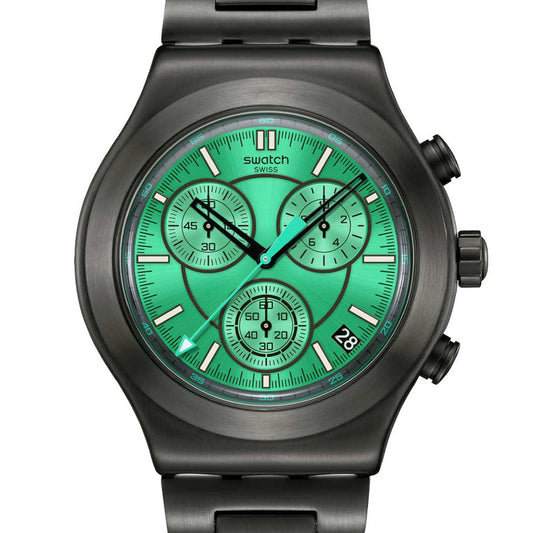 Swatch Irony New Chrono Obsessively Obsidian YVM407G