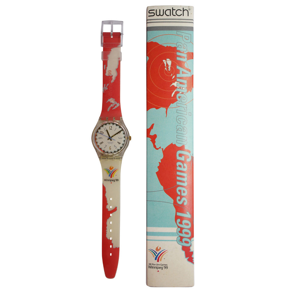 Swatch Gent Olympia Special PAN AMERICAN GAMES 1999 GK150E