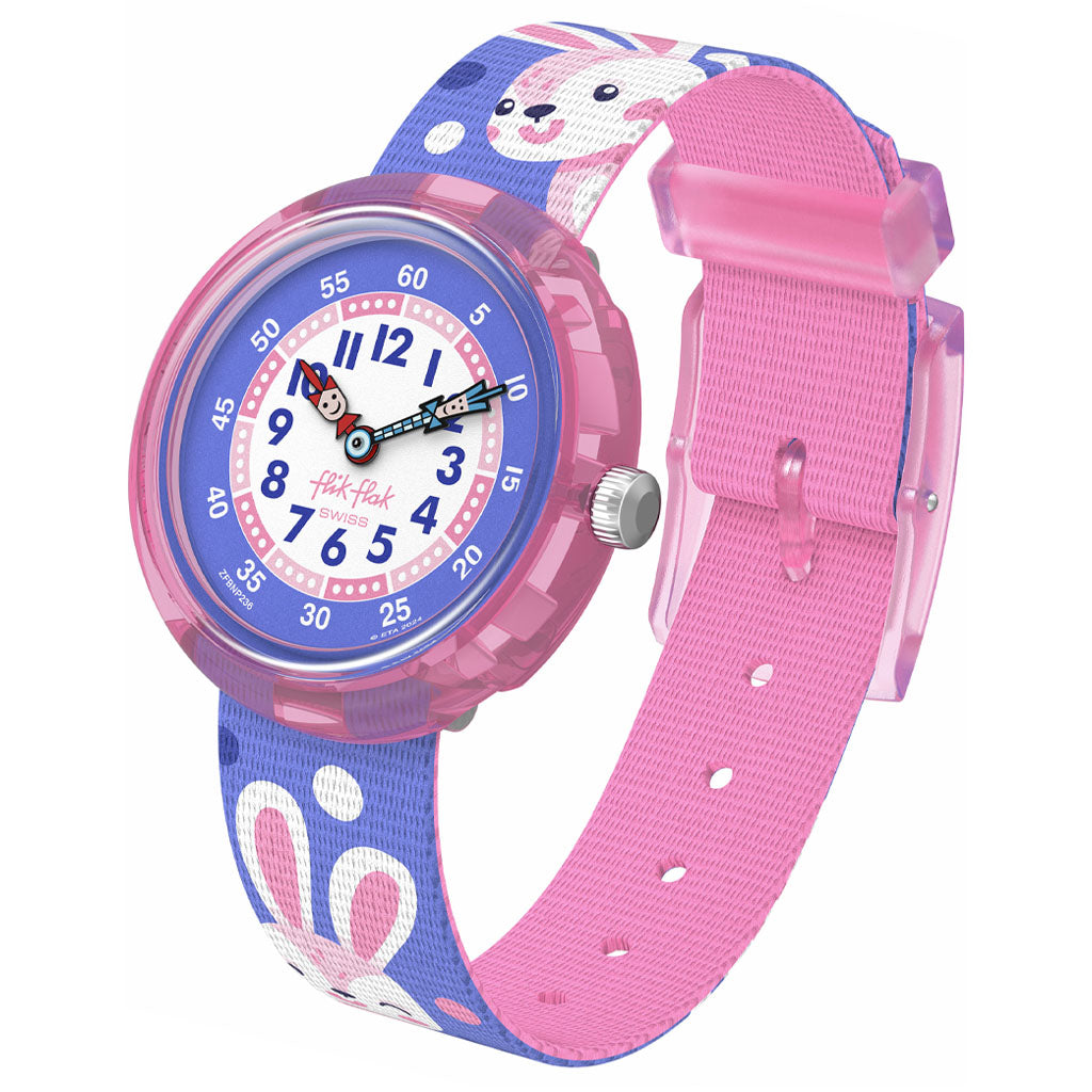 Flik Flak Kinderuhr PEEK-A-BUNNY ZFBNP236