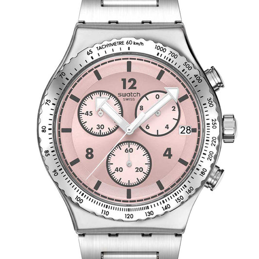 Swatch Irony New Chrono Pppingly Pink Irony YVS532G