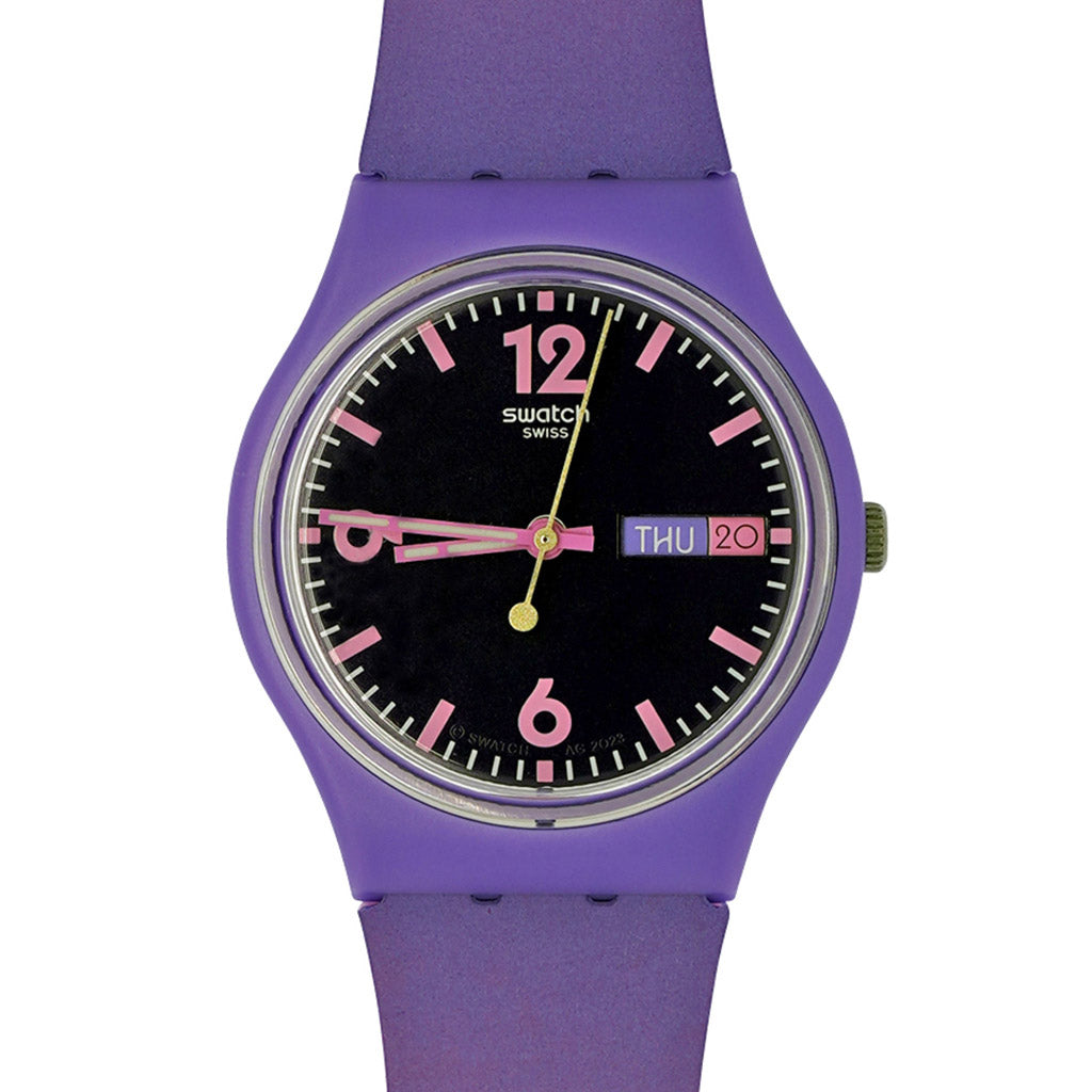Swatch Gent Special PURPLE ROLLSHOT SO28V700