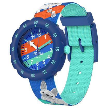 Flik Flak Kinderuhr SKATING FRENCHIE ZFPSP175
