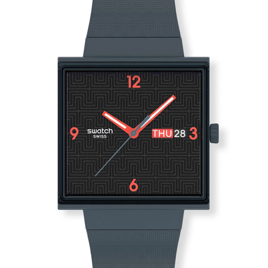Swatch Gent Square WHAT IF…SQUARED OFF? SO34M701