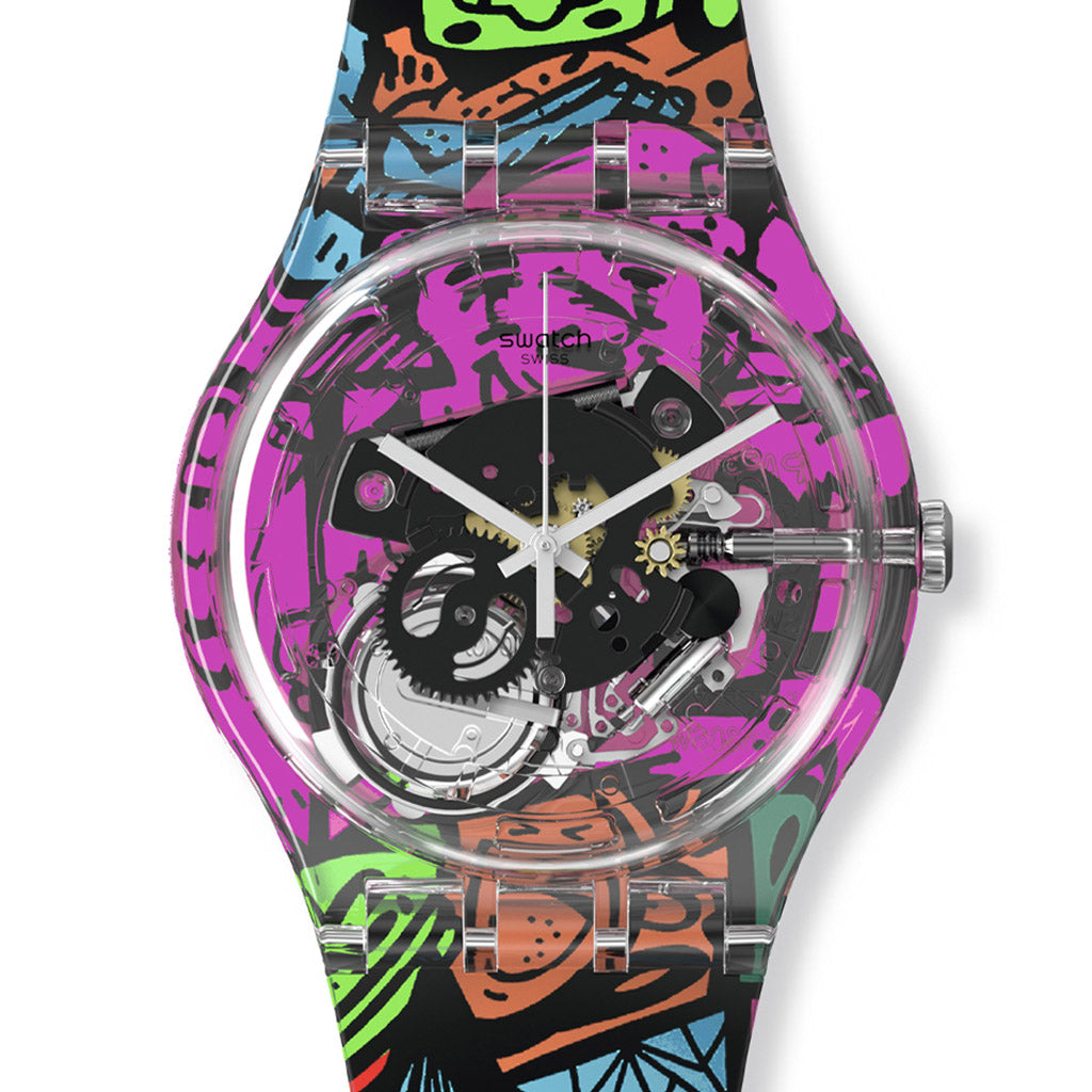 Swatch New Gent Special SWATCH X YOU - BERLIN KOMMSE RIN, KÖNNSE RAUSKIEKEN IV SUOK136-026
