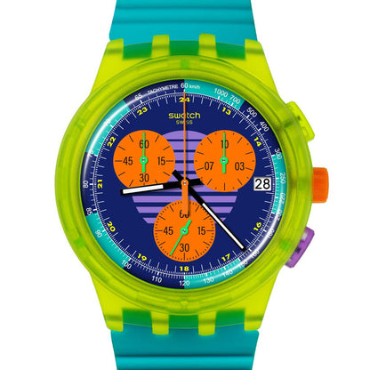 Swatch Chrono Plastic SWATCH NEON WAVE SUSJ404