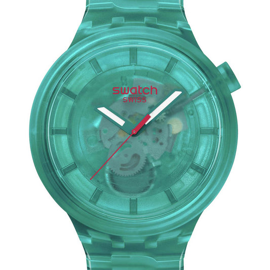 Swatch Big Bold Biosourced Turquoise Joy SB05L101