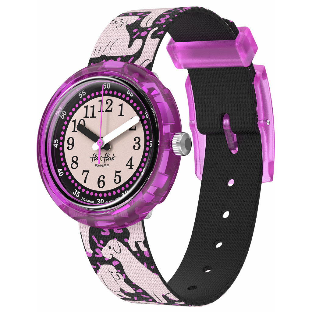 Flik Flak Kinderuhr WOOF WOOF TIME ZFPNP163