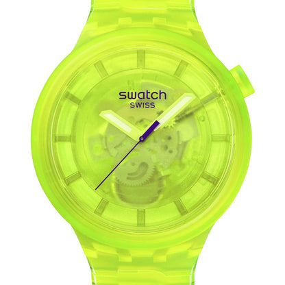 Swatch Big Bold Biosourced Yellow Joy SB05J103