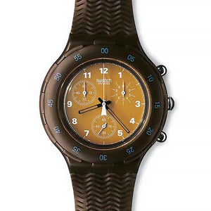 Swatch Aqua Chrono Ac Brown SBB102