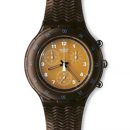Swatch Aqua Chrono Ac Brown SBB102