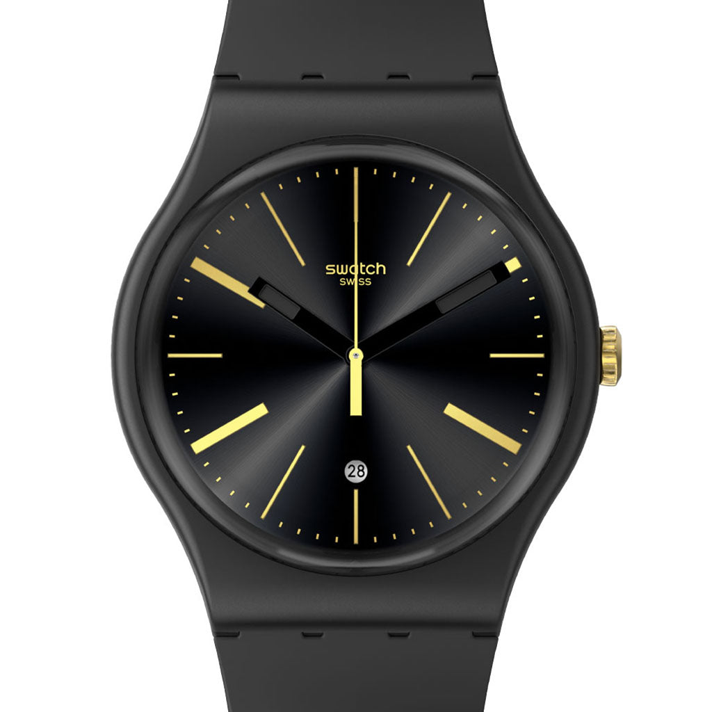 Swatch New Gent A Dash Of Yellow SO29B403