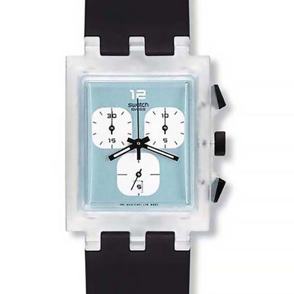 Swatch Square Chrono After Burner SUEK402