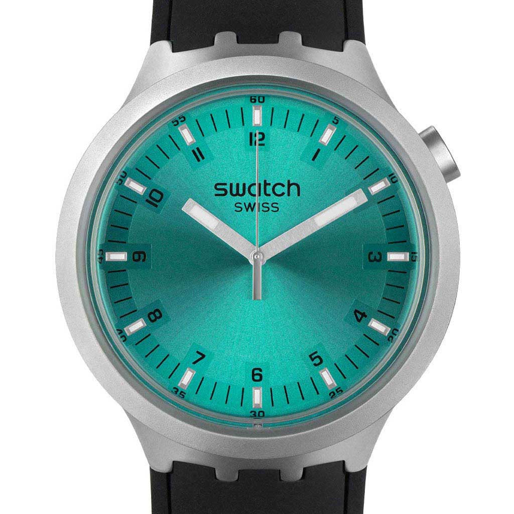 Swatch Big Bold Irony Aqua Shimmer Too SB07S100C