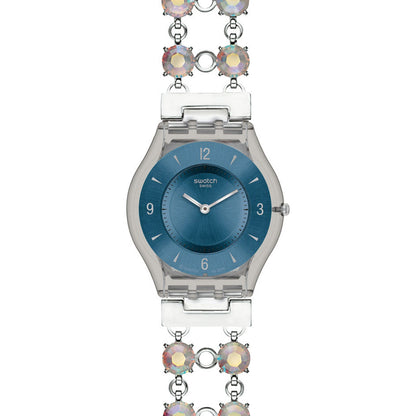 Swatch Skin METAL KNIT BLUE SFM120A/B