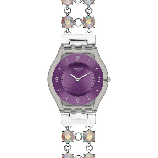 Swatch Skin METAL KNIT PURPLE SFM121A/B