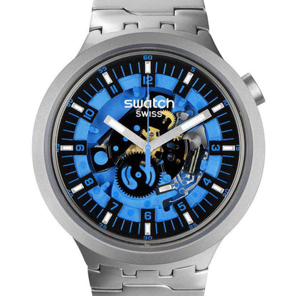 Swatch Big Bold Irony Azure Blue Daze Too SB07S106G