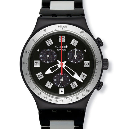 Swatch Irony Chrono Back in Black Mapei YCB4003AGC