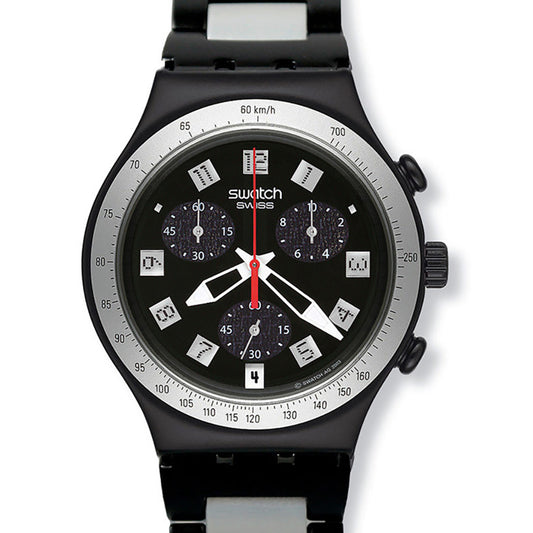 Swatch Irony Chrono Back in Black Mapei YCB4003AGC