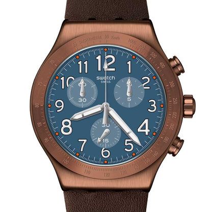 Swatch Irony New Chrono Back To Copper YVC100