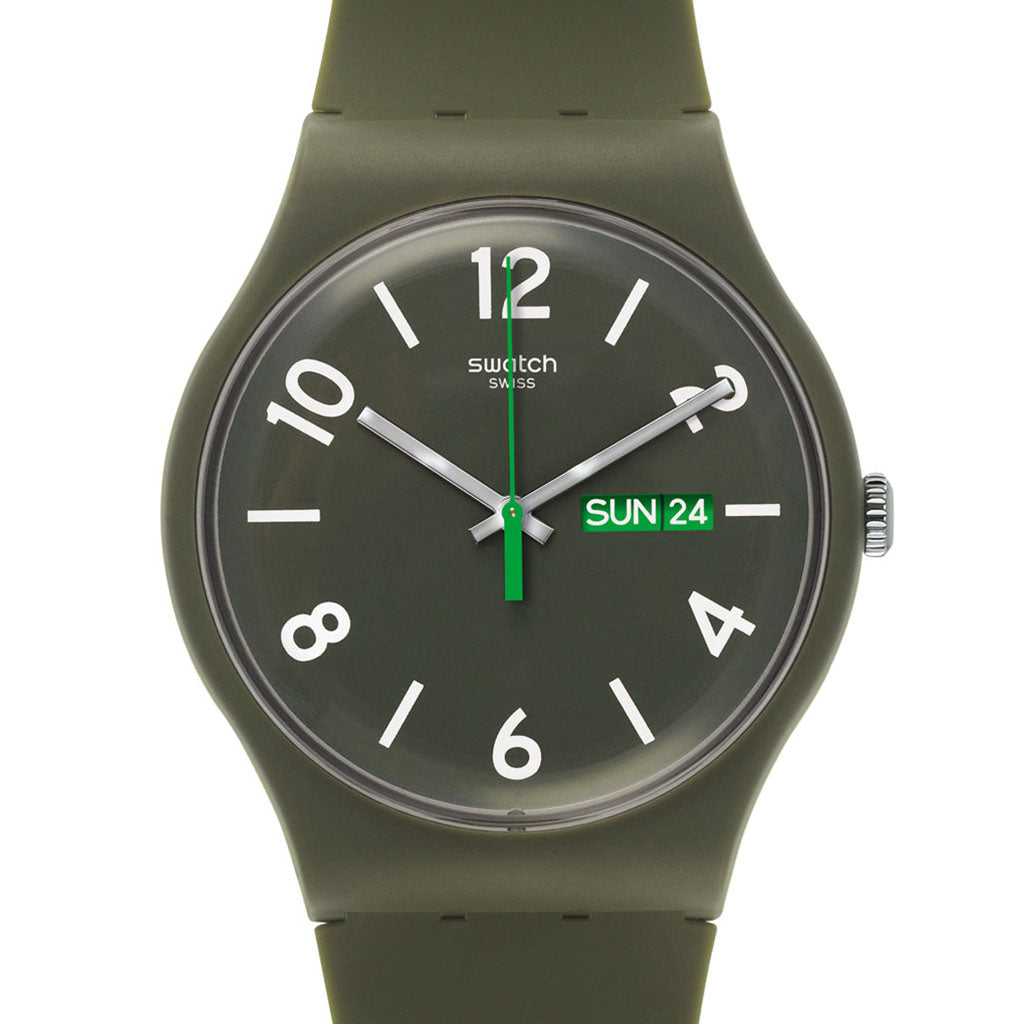 Swatch New Gent Backup Green SUOG706