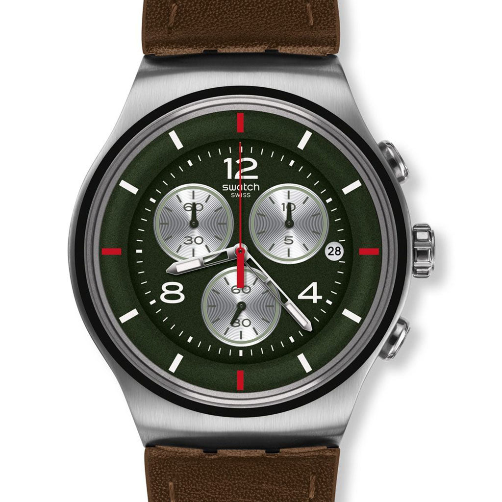 Swatch Irony The Chrono Bamboo Speed YOS457