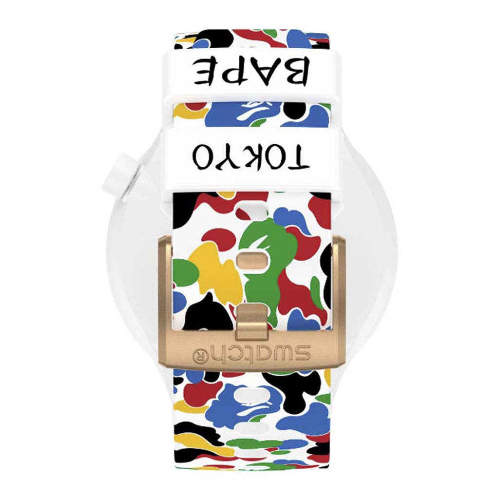 SWATCH x BAPE TOKYO WHITE