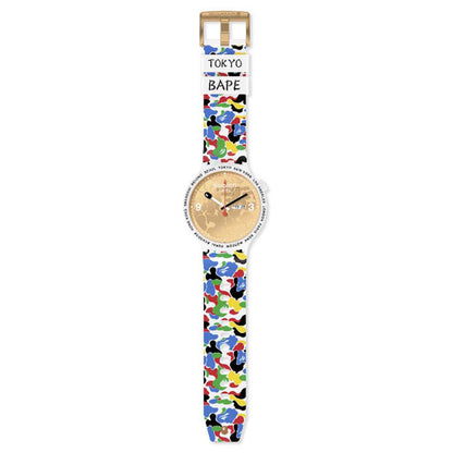 SWATCH x BAPE TOKYO WHITE