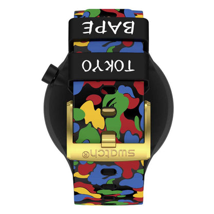 SWATCH  x BAPE TOKYO BLACK