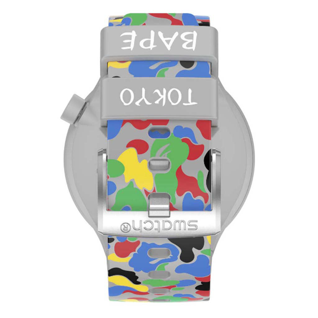 SWATCH x BAPE TOKYO GRAY