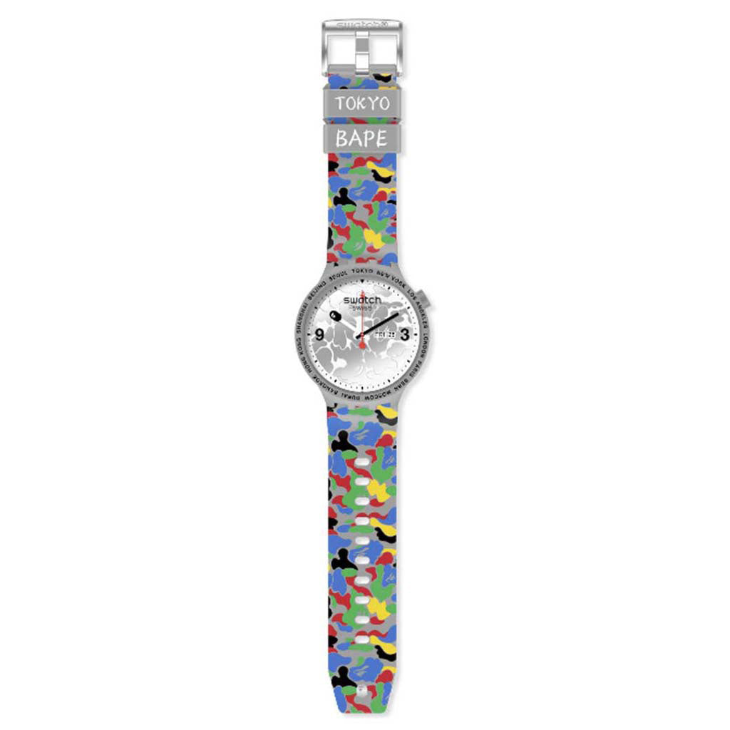 SWATCH x BAPE TOKYO GRAY