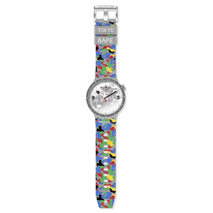 SWATCH x BAPE TOKYO GRAY