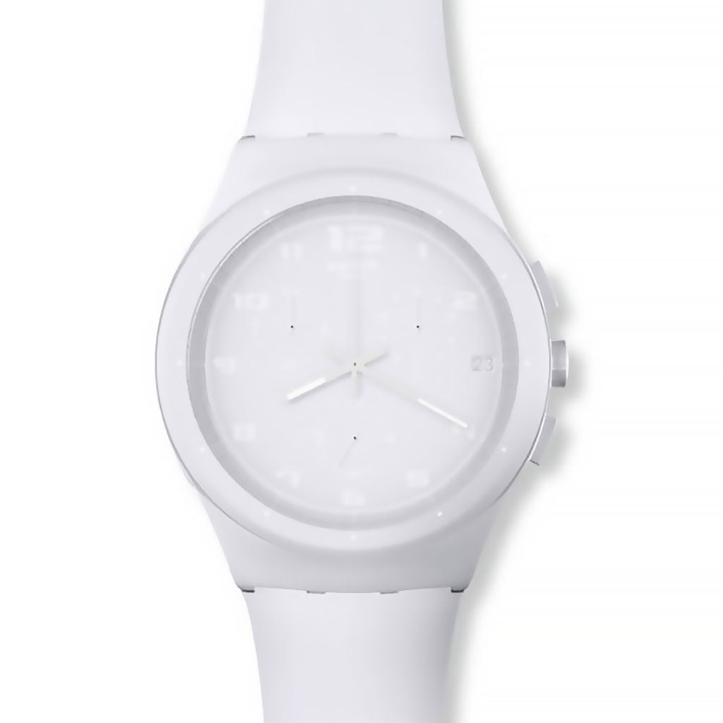 Swatch Chrono Plastic BASIC WHITE SUSW400