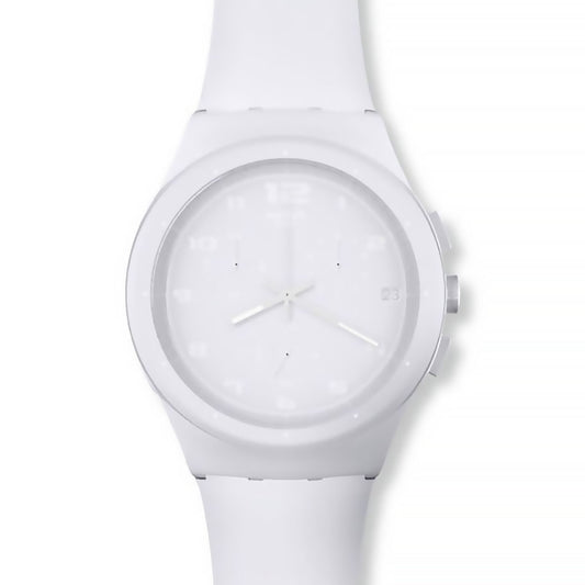 Swatch Chrono Plastic BASIC WHITE SUSW400