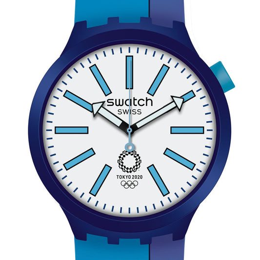 Swatch Big Bold Special BB Ai Blue SO27Z100