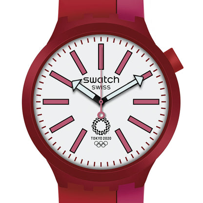 Swatch Big Bold Special BB Kureni Red SO27Z101