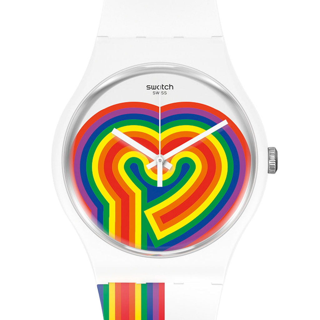 Swatch New Gent Valentine's Day Beating Love SUOW171