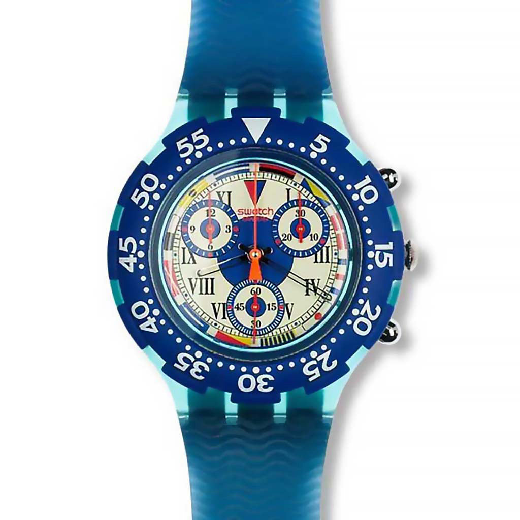 Swatch Aqua Chrono Big Blue SBN101