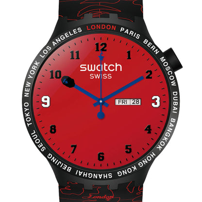 Swatch x Bape Big Bold Bape London Edition - Limitiert SO27Z701S