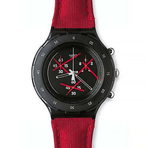 Swatch Aqua Chrono Big Red SBB104